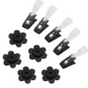 10 Pack Garden Flag Rubber Stoppers and Adjustable Anti-Wind Clips