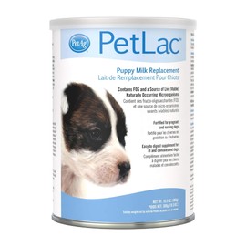 Pet-Ag PetLac Powder for Puppies - 10.5 oz - Puppy Milk Replacement Powder for Puppies Newborn to Six Weeks Old - Easy to Digest