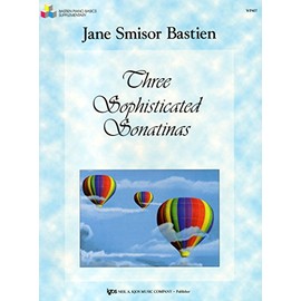 WP407 - Three Sophisticated Sonatinas - Bastien