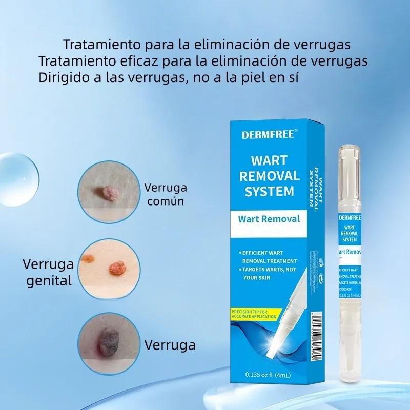 Bolígrafo Reparador De Verrugas, Seguro E Indoloro
