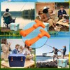 RUHUALIFE 2 Pack Orange Lid Latches Replacements Hard Cooler Handle