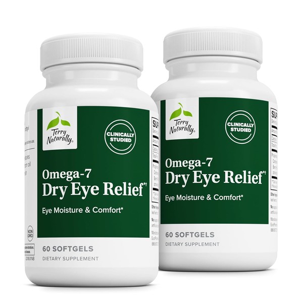 Terry Naturally Omega-7 - Alivio de ojos secos - 60
