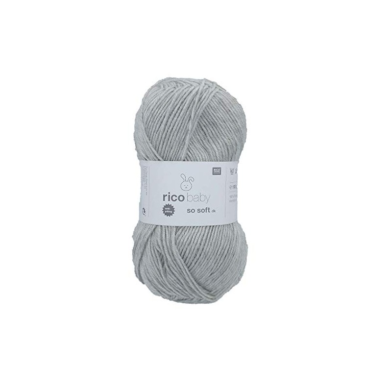 Rico Baby So Soft DK 100g (017 Light Grey)