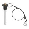 PATIKIL Quick Release Pin 1/4" x 1.97" Ball Lock Pin