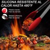 Sendowtek Pinzas de Cocina 3 PIEZAS, Pinzas de Silicona para