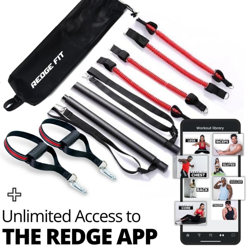 Redge Fit™ Complete Portable Full Body Home Gym Park Workout