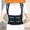 WEEOATAR Upper Back Support Posture Corrector Strap Posture Trainer, Breathable,