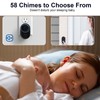 Wireless Doorbell - PHYSEN Waterproof Doorbell Chime Kits 2 receivers