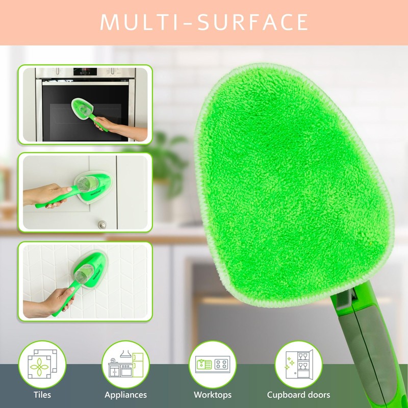 Nest Zest Handy Mop Replacement Microfibre Pads 2 PACK. Ultra