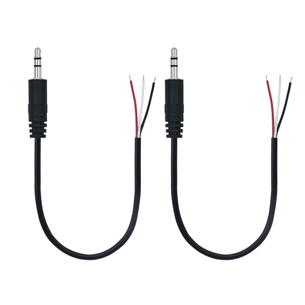 AILTECK 3.5mm Male Plug Jack Connector Replacement Repair, 3.5mm 1/8"