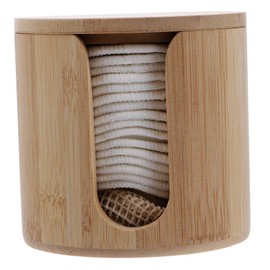 TOVINANNA 1set Bamboo Fiber Makeup Cleaning Pads Set Soft and Safe for Face Reusable Makeup Remover Pads