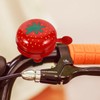 AIMALL Kids' Mountain Bike Bell with Cute Strawberry Cartoon Design,