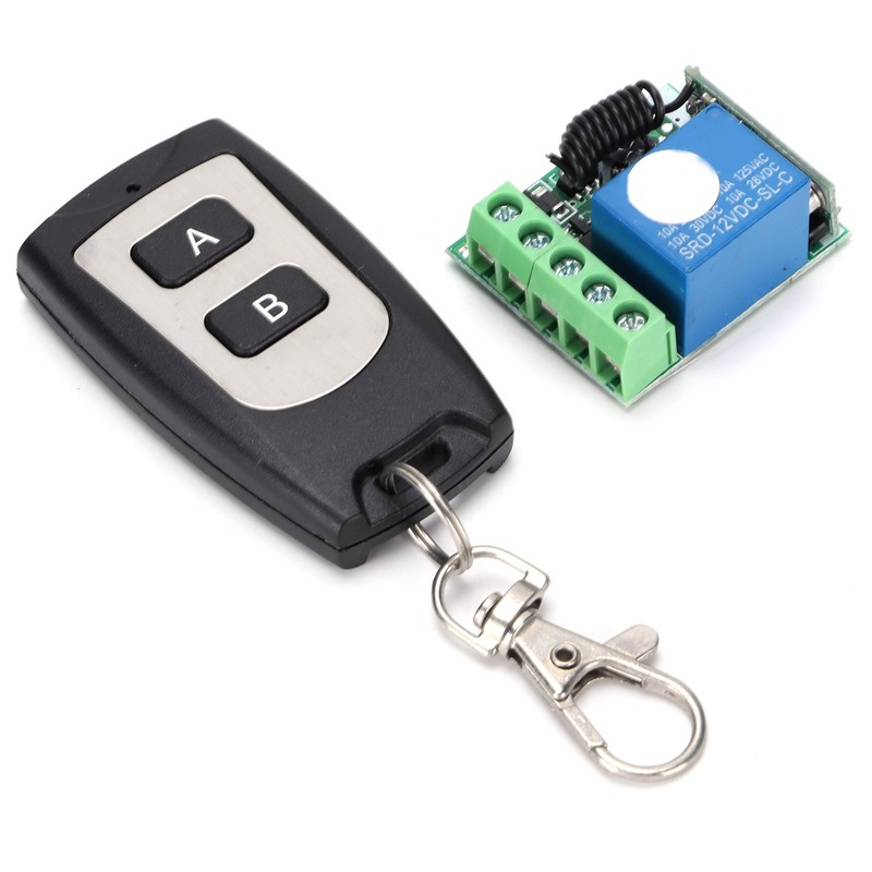 Wireless Remote Control Switch Transmitter Receiver SingleChannel Learning Wireless Control