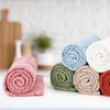Loyfoky Baby Blanket 100% Cotton Soft Cellular Knit Blankets Cozy