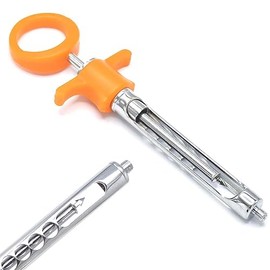 AAProTools Dental Auto Passive Syringe Self Aspirating Anesthetic 1.8ml Orange Finger Ring American + European