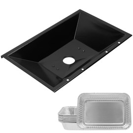 99250 Grease Tray with 6415 Aluminum Foil Liner for Weber Spirit 300 Series(2007-2012), Catch Pan for Weber Spirit E-310/E-320/SP-320, Genesis Silver B/C, Genesis 1000/2000/3000, Genesis Gold B/C