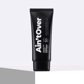 [Men] Aintover Sunblock Cream [70ml] Natural extract peptide vitamin complex prescription wrinkle whitening UV protection triple functional sunscreen / [남성] 에인트오버 선블록 크림 [70ml] 천연추출물 펩타이드 비타민 복합처방 주름 미백 자외선차단 3중 기능성 선크림
