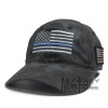 Kryptek Thin Blue Line Gray Flag KRYPTEK Typhon American Flag