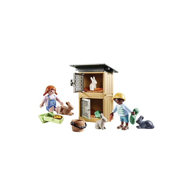 PLAYMOBIL Rabbit Pen Gift Set
