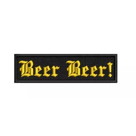 BEER PATCH PACIFICO BEER IRON ON or SEW korpiklaani