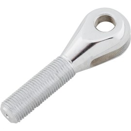 Speedway Motors Clevis, 1/2-20 Thread, 3/8 Inch Hole, Chrome