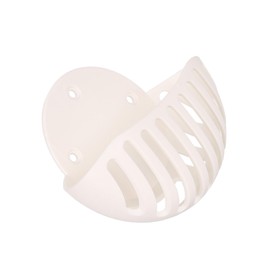 iplusmile Smart Speaker Wall Mount Holder for Nest Mini Easy Install Bracket with Unique Design for Power Cable Management Wall Mounted Protective Shell White