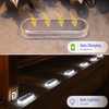 Honalia Solar Deck Dock Driveway Lights Outdoor Solar Powered Waterproof,