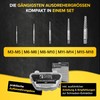 Screw Extractor Set [Extra Grippy] – 5 Piece Left Extractor