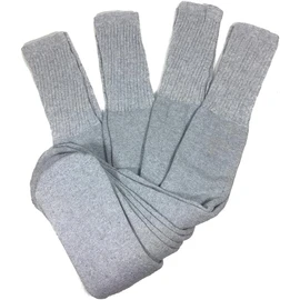 C&A COLLECTION Mens Big and Tall Sports Tube Socks Long Over the Calf - 24 inch (4 Pairs) (GREY), Grey, 14 Extra Tall