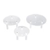 3 PCS Round Acrylic Display Stand Set Easy To Install