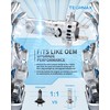 TECHMAX H7 Light Bulb, 6500K Xenon White 30000LM +600% Extremely
