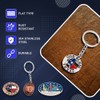 Lamatar1 Texan Charm: 9-Piece Souvenir Magnet & Keychain Set -