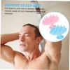 Minkissy 2pcs Scalp Massaging Combs Gentle Hair Washing Tools for