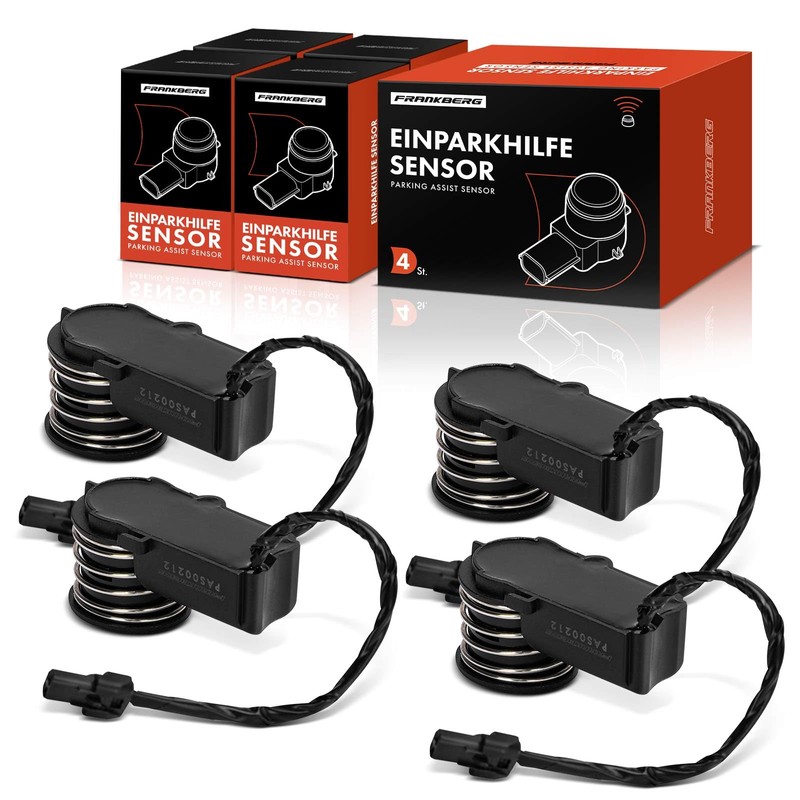 Frankberg 4 x Parking Sensors Front Rear Compatible with 3