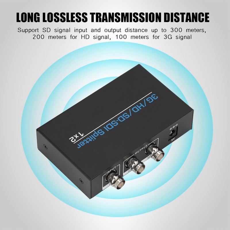 1 in 2 out Video Splitter SD SDI Splitter HD