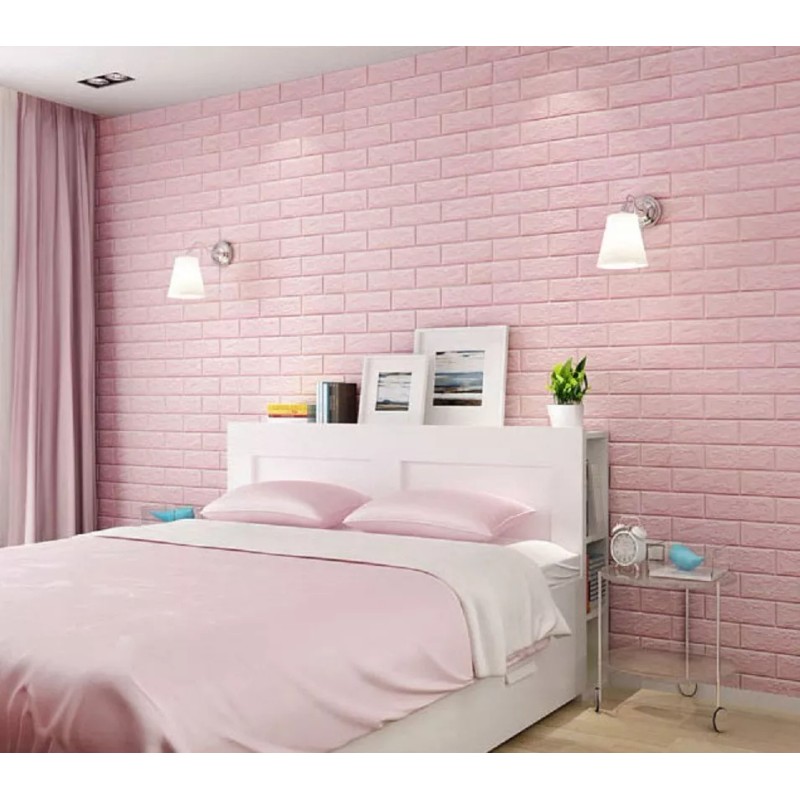 Liven Home & Decor 15 Papel Tapiz 3d Vinilo Ladrillo