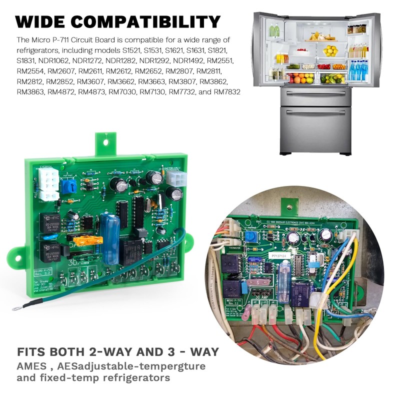 HRepair P-711 Control Board fits Dometic 2 Or 3 Way