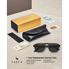 CARFIA Acetate Polarized Men's Sunglasses - Pilot Design, UV Protection