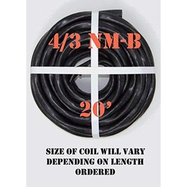 4/3 NM-B x 20' Non-Metallic Electrical Cable