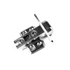 Berta (20 Pieces) Full Overlay Frameless European Hinges, 105 Degree