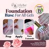 HYBRID Viti-B Base Nail Gel, No Heat, 18ml