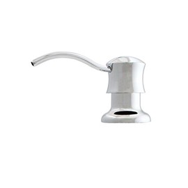 Keeney K612PC Premium Style Soap or Lotion Dispenser with Large Capacity Bottle (16 oz.), Polished Chrome