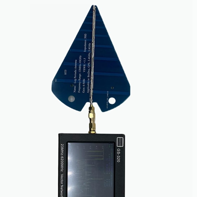 Byttlerom HT5 Log Periodic Antenna 1.3-10GHz High Gain 6-9dBi 50Ohm