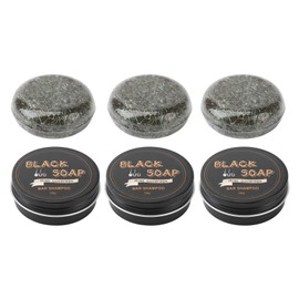 3pcs Hair Darkening Shampoo Bar Gentle Nourishing Darkening Hair Cleansing Shampoo Bar