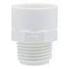 Meer 5 Piezas Adaptador Macho Pvc 1 1/4 Pulgadas Meer