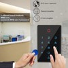 T12 Touch Keyboard Access Control Machine with Waterproof Cover and