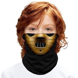 ShopINess Hannibal Lecter Multifunctional Tube Scarf for Children (6-14 Years)