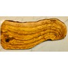 22" ORCHARD HARDWOODS Rustic Handmade Bark Edge Olive Wood Charcuterie