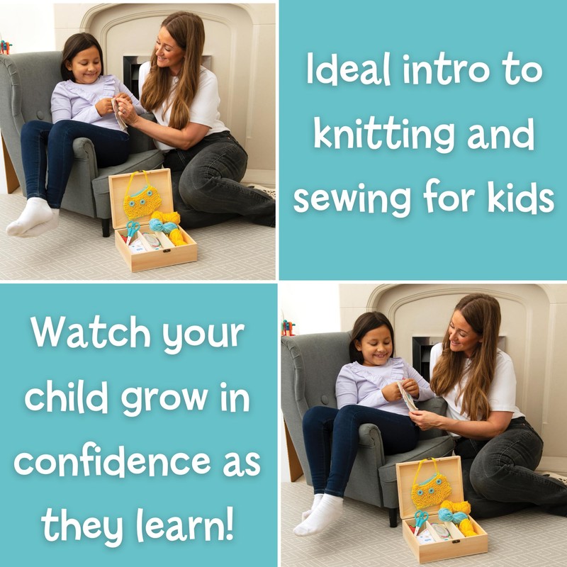 Galt Knit & Sew Kit - Fun Introduction to Sewing