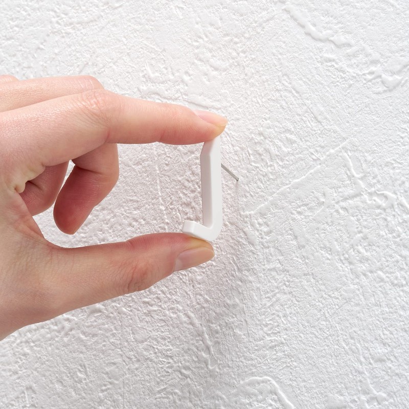 LEC H00402 Pin Hooks, Pack of 4, Load Capacity: 2.2